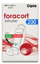 Buy Foracort 200Mcg Inhaler at USA Services Online Pharmacy Shop Medicines Online Free Shipping 100% Satisfaction Money Back Guarantee Made by Cipla