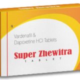 Buy Super Zhewitra powerful combination tablet of Vardenafil + Dapoxetine to treat E.D. & Premature Ejaculation