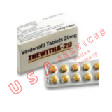Zhewitra 20 mg of Vardenafil to treat Erectile Dysfunction, E.D. now and bring the pleasure back to your sexual relationship. Less side effects than other tables