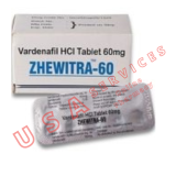 Buy Zhewitra 60mg (Triple Strength Vardenafil) for the strongest treatment of Erectile Dysfunction, E.D.