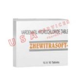 Zhewitra Soft 20 Mg Levitra Generic Tablet treats Erectile Dysfunction quickly because the tablets is chewed and enters the system quicker.