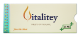 Vitalitey 25mg Tadalafil BPH Erectile Dysfunction Chewable Tabs treats E.D. USA Services Online Buy Vitalitey chewable with Credit Card