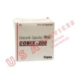 Buy Cobix 200 mg (Generic Celebrex) to treat osteoarthritis, rheumatoid arthritis and ankylosing spondylitis