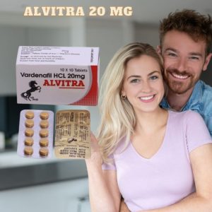Alvitra 20 mg treats E.D. for longer with less side effects