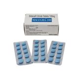 Malegra Sildenafil Citrate 100mg tablets to treat Erectile Dysfunction. Made by Sunrise Remedies.