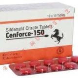 Cenforce 150 - Extra Triple Strong 150 mg Sildenafil Tablet powerfully treats E.D. in distinctive Red power color