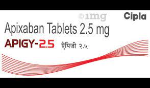 Buy Apigy 2.5mg at USA Services Online Pharmacy Shop Medicines Online Free Shipping 100% Satisfaction Money Back Guarantee Made by Cipla