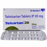 Buy Telsartan 20 (Telmisartan) at USA Services Online Pharmacy Shop Medicines Online Free Shipping 100% Satisfaction Money Back Guarantee Made by Dr. Reddy's