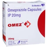 Omeprazole 20 mg capsules for Acid Reflux, ulcers and heart burn.