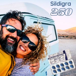 Sildigra 250 Strongest Generic Viagra available power packed with 250 mg of Sildenafil Citrate to treat E.D.