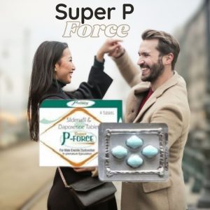 Super P Force the perfect blend of Sildenafil & Dapoxetine to treat Erectile Dysfunction and Premature Ejaculation