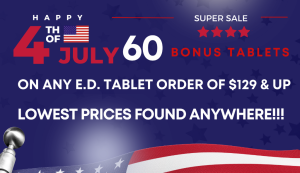 USA Services Online July 4th 60 Bonus Tablet Special