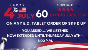 USA July 4th Bonus Extended