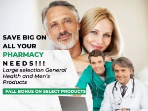 USA Services Online Pharmacy Banner Fall 2023 Your one stop for all your Pharmacy needs
