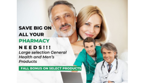 USA Services Online Pharmacy Winter Banner Shop Medicine Online