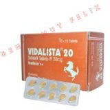 Vidalista 20 treats E.D. with 20 mg of Tadalafil. It increases blood flow for a powerful erection. Most used Cialis Generic worldwide.