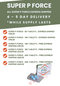 Super P Force Express Shipping